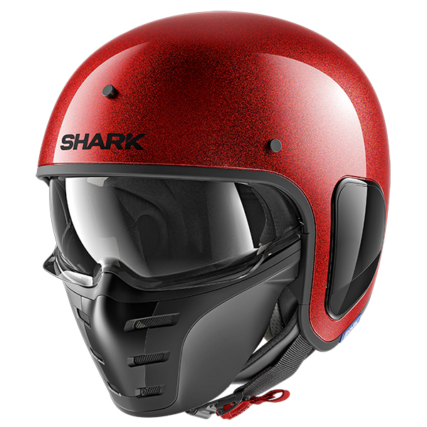 Shark Helmets Shark Xshark S-Drak Blank Glitter Red
